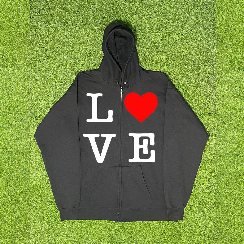 Love Zip Up Hoodie